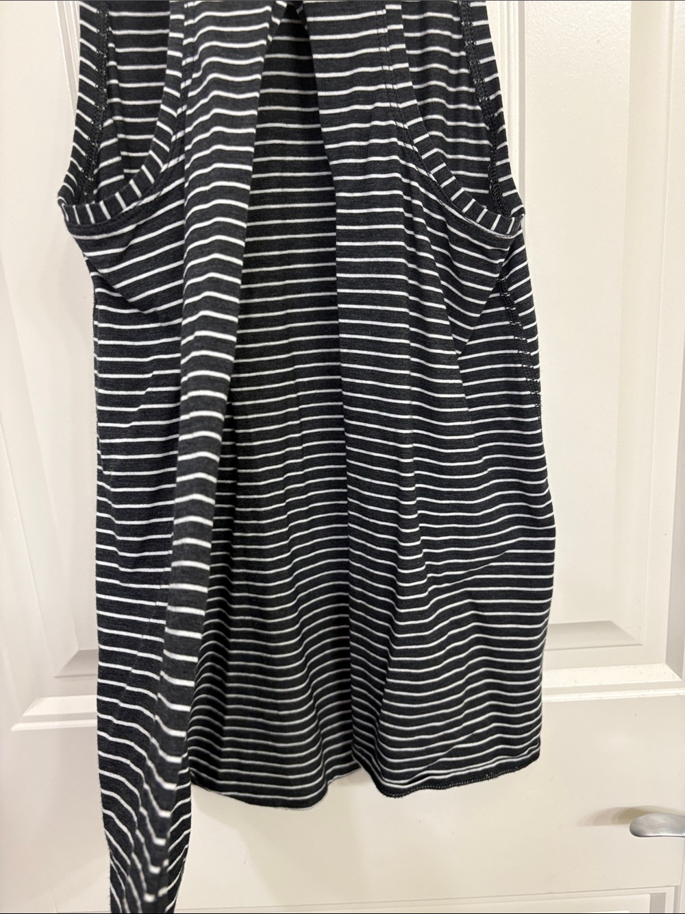 lululemon athletica Black and White Striped Tank Top - Picture 8 of 9
